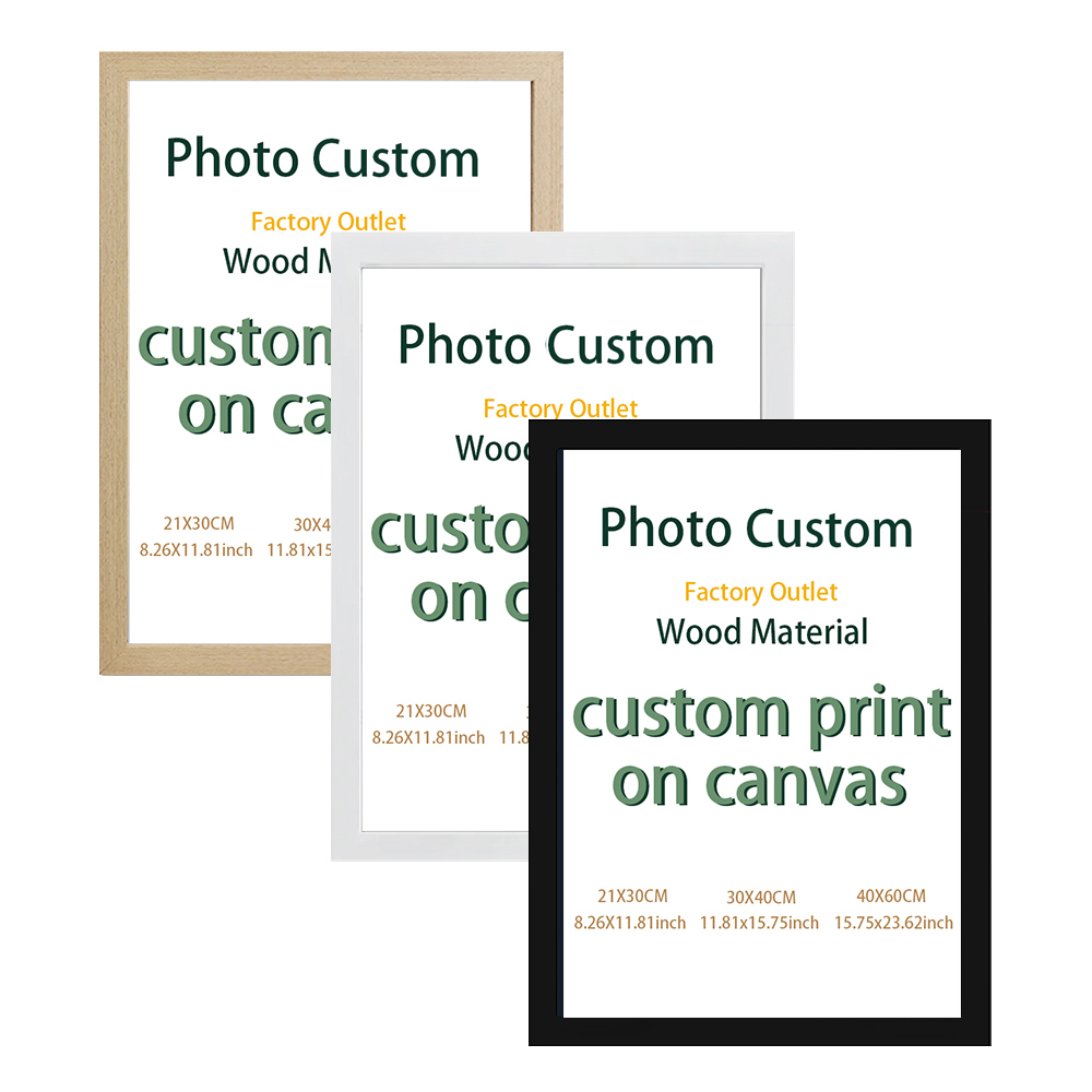 Picture Frame - Customized Canvas Painting Plus Photo Frame,