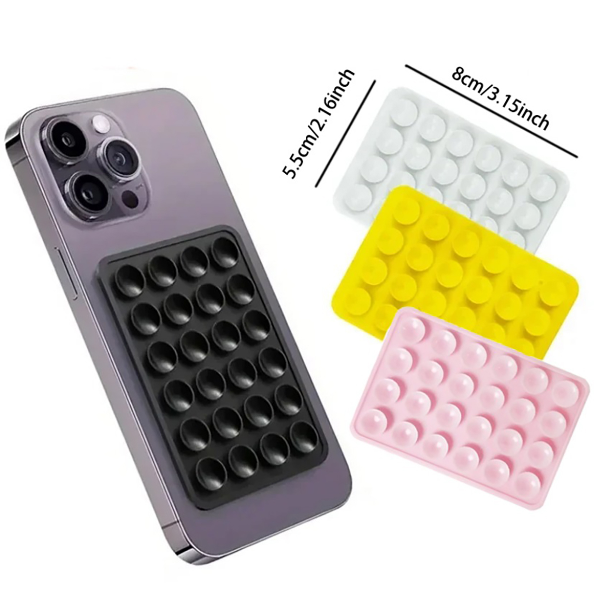 Wall Sticker - Silicone Suction Phone Holder Mat Multifunctional