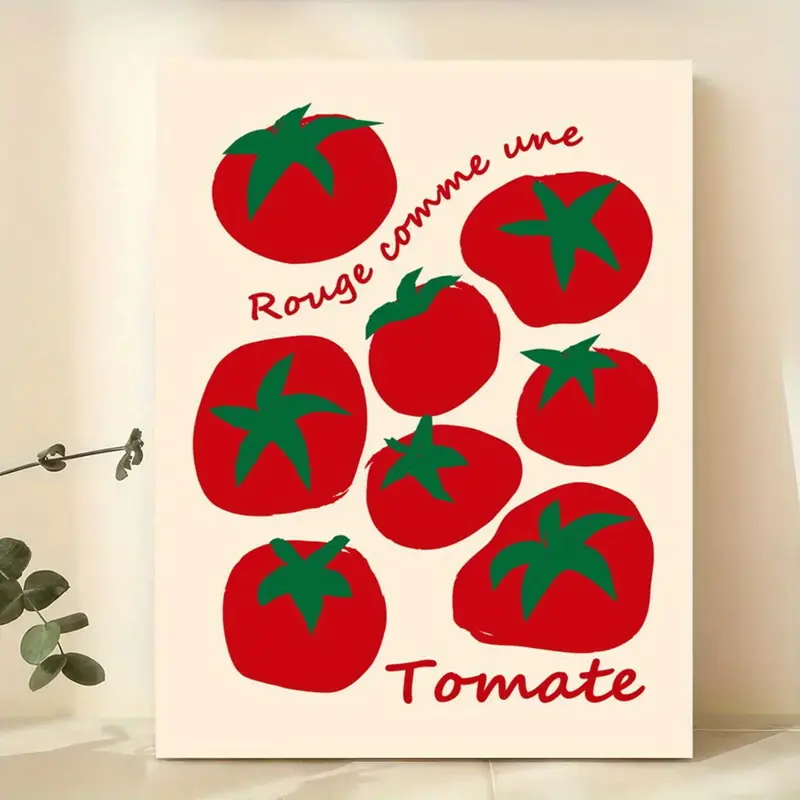 Modern Colorful Red Tomatoes W - Interior Design Living Room review and price