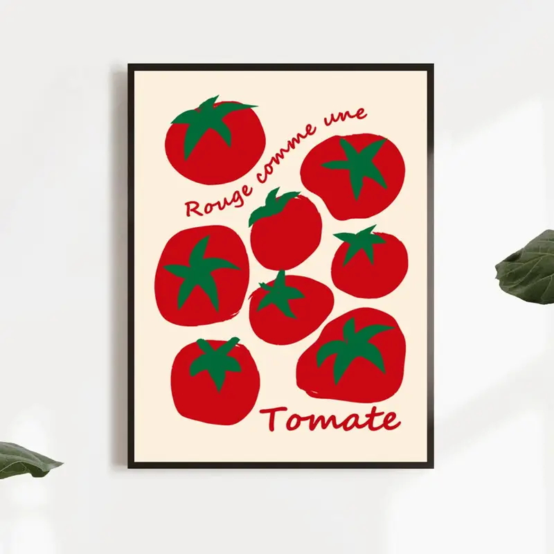 Modern Colorful Red Tomatoes W - Interior Design Living Room review and price