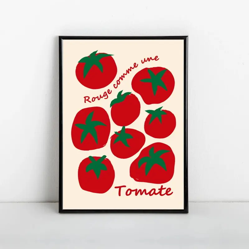 Modern Colorful Red Tomatoes W - Interior Design Living Room review and price