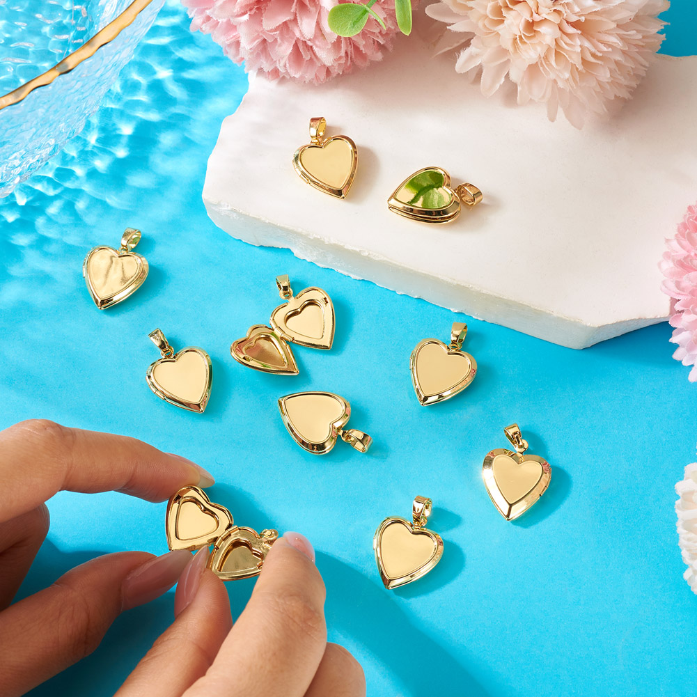 10pcs Heart Photo Locket Penda - Picture Frame review and price