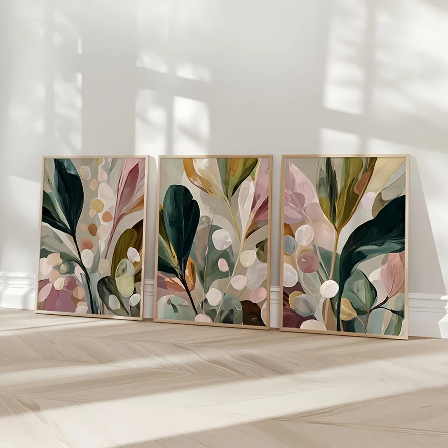 Large-sized 3pcs/set Bohemian  - Abstract Canvas Set review and price