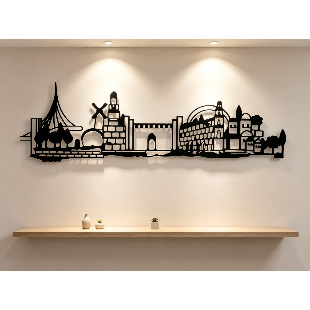 CIFBUY Metal Wall Art Jerusale - Wall Art review and price