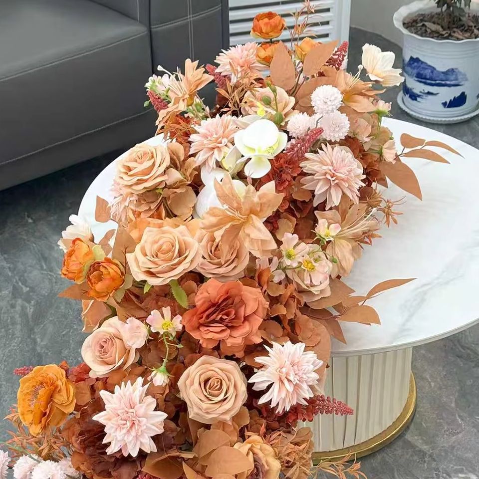 2M Luxury 5D Orange Caramel Au - Table Runner review and price