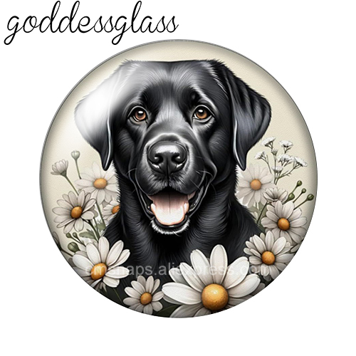 Cute Dogs Among the Flowers Sh - Vase Decor review and price