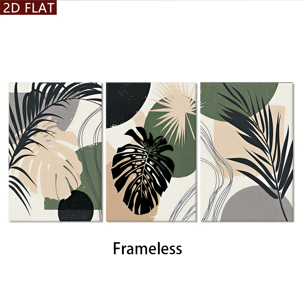 Multiple sizes 3pc frameless C - Abstract Canvas Set review and price