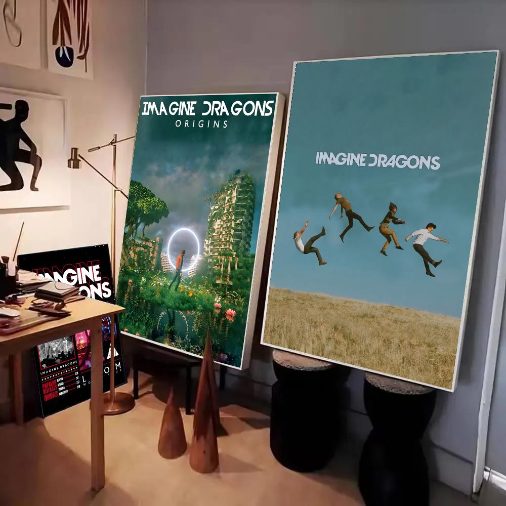I-Imagine Dragons Poster HD Se - Wall Sticker review and price