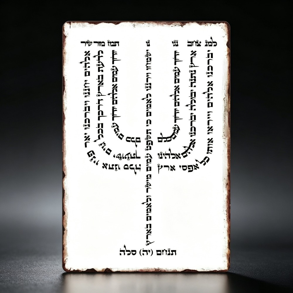 CIFBUY Vintage Hebrew YHVH Alu - Wall Art review and price