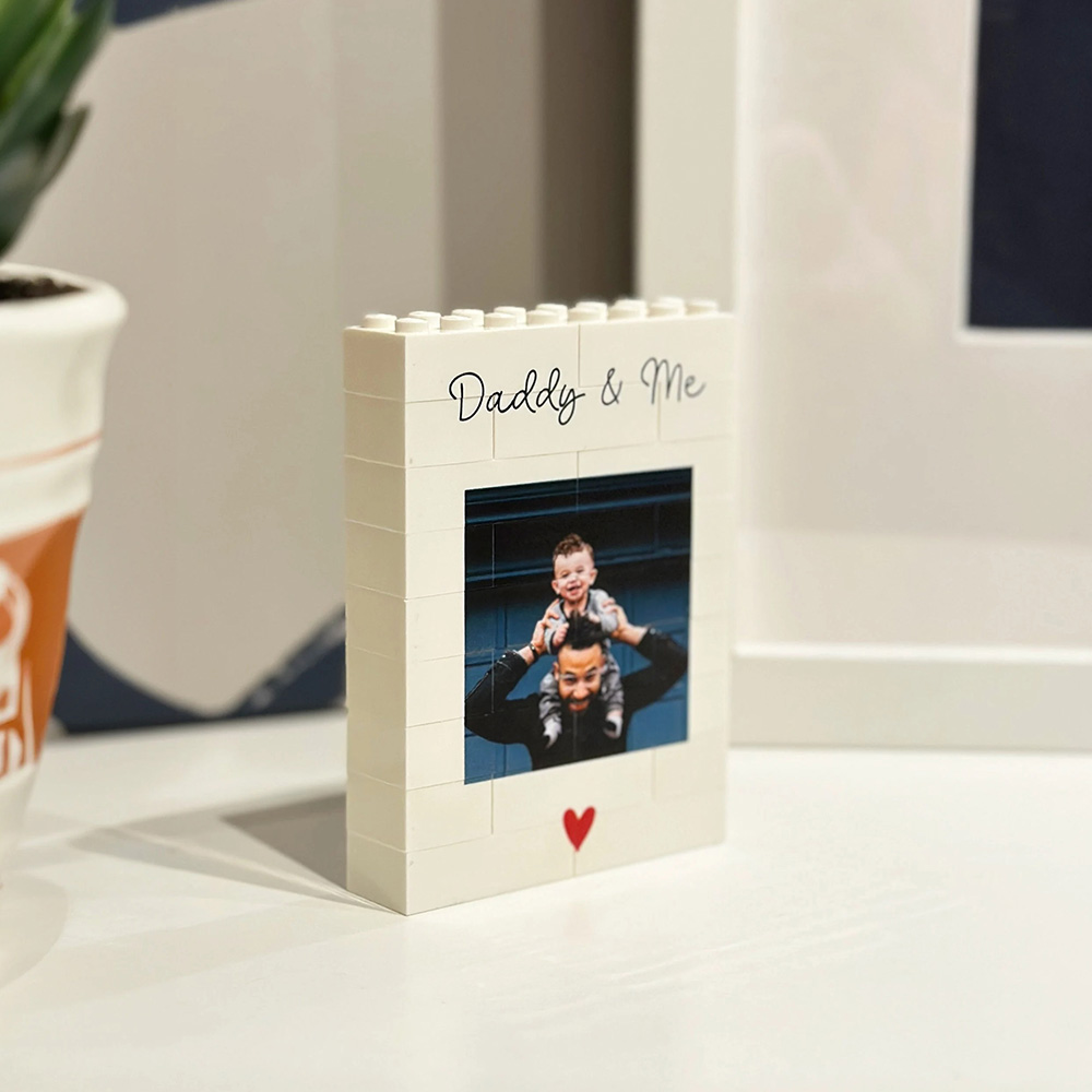 Personalised Daddy & Me Buildi - Picture Frame review and price