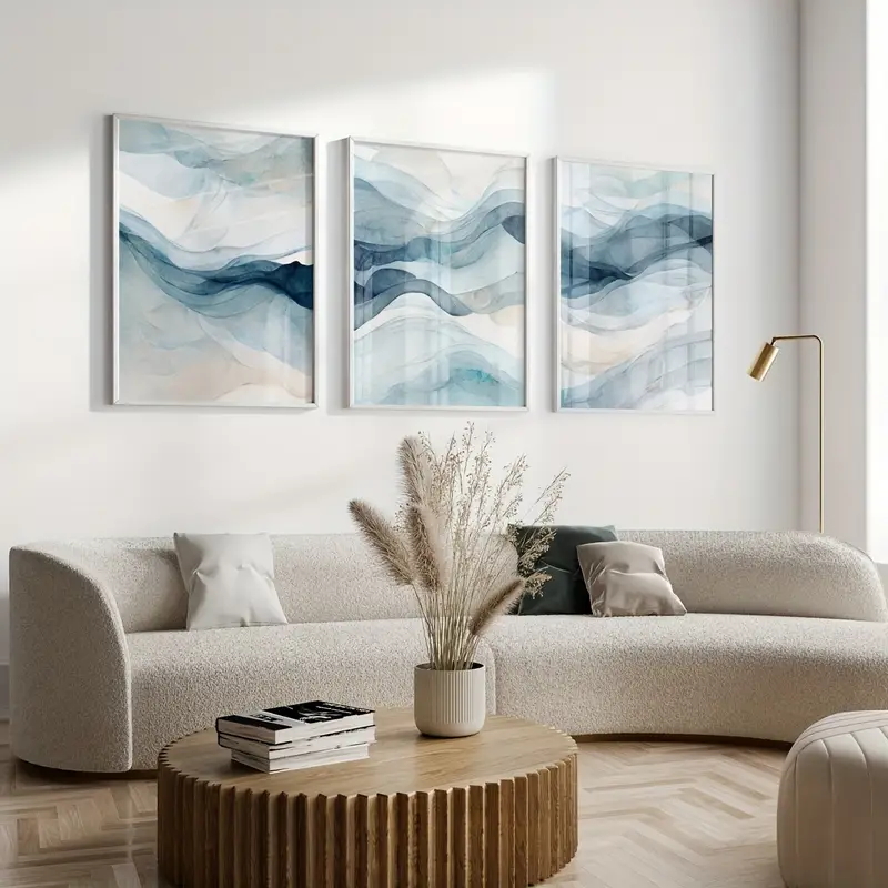 3pcs/Set Modern Abstract Navy  - Abstract Canvas Set review and price