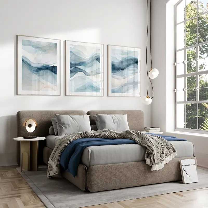 3pcs/Set Modern Abstract Navy  - Abstract Canvas Set review and price