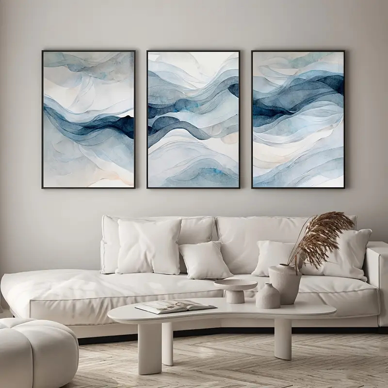 3pcs/Set Modern Abstract Navy  - Abstract Canvas Set review and price