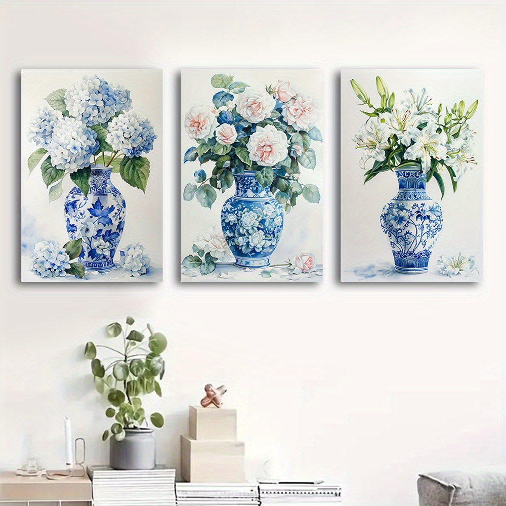 (No frame)Set of 3 Unframed De - Abstract Canvas Set review and price