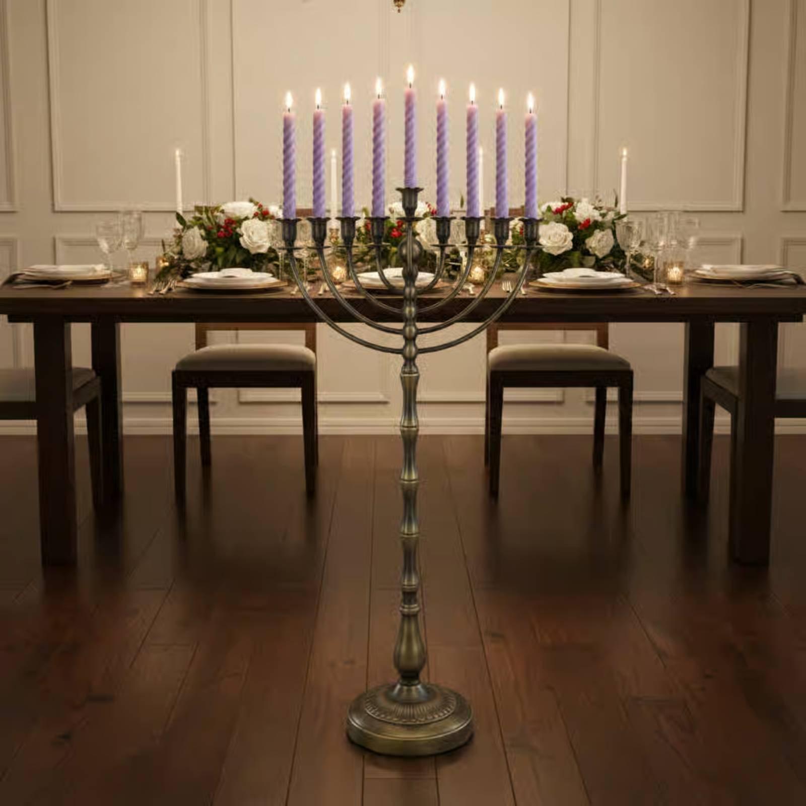 Tall Bronze Candelabra Floor S - Candle Holder Decor review and price
