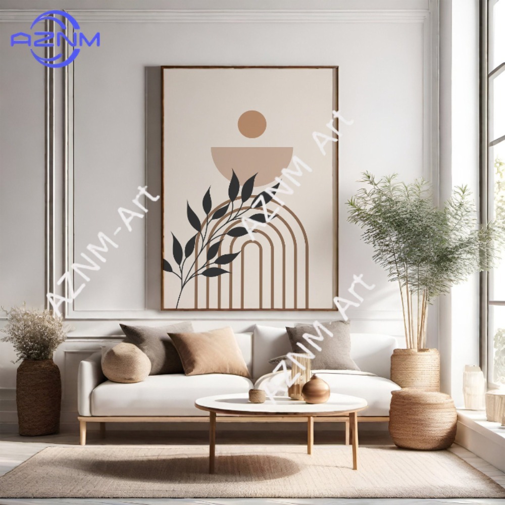 1/2Pcs Green Botanical Wall Ar - Abstract Canvas Set review and price